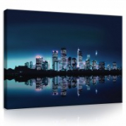 Картины на холсте по Цвету - Картины на холсте в синих тонах