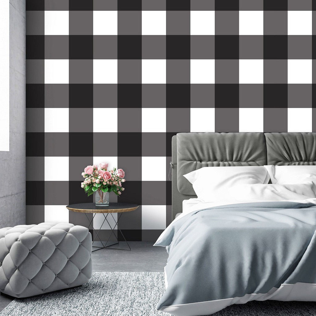 Флізелінові фотошпалери квадрати 520x318 см Чорно-білі клітини (10680VEXXXXXL) +клей