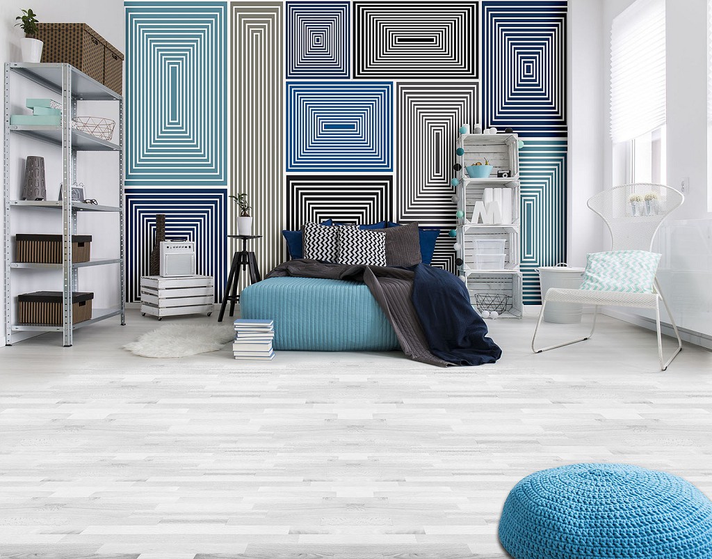 Флизелиновые фотообои абстракция 416x254 см Прямоугольники (11044VEXXXL) +клей