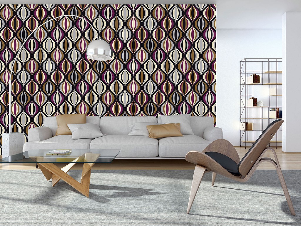 Флізелінові фотошпалери абстракція Стрімер (11133V)+клей