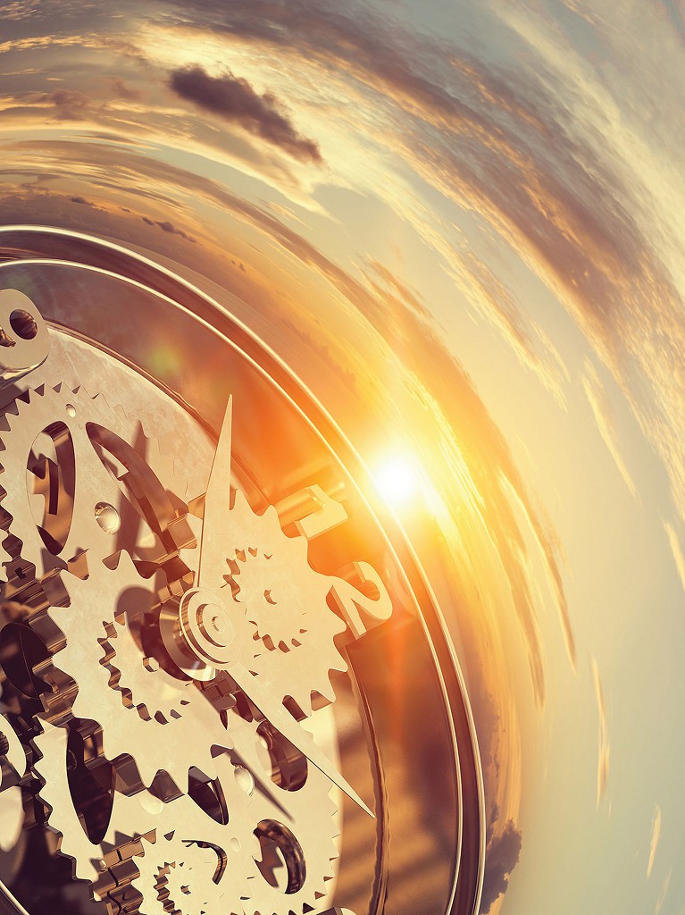 Флізелінові фотошпалери мистецтво 206x275 см Механізм годинника (11645VEA)+клей