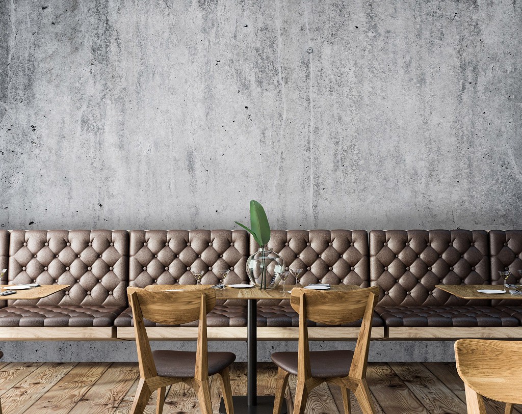 Флізелінові фотошпалери ретро стиль Лофт Структура Імітація Сіра бетонна стіна (12136V)+клей