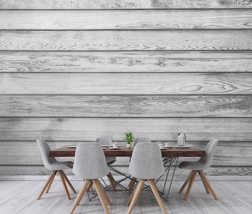 Флізелінові фото шпалери текстури дерева 254x184 см Структура дощок імітація (12141V4)+клей