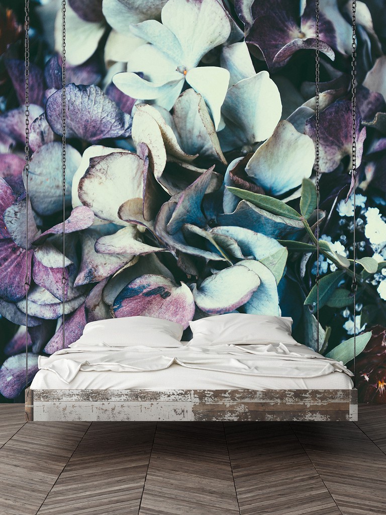 Флизелиновые 3д фотообои 416x290 см Композиция из разных цветов (12742VEXXXXL) +клей