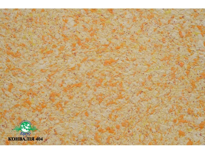 Рідкі шпалери Юрскі Конвалія 404 Помаранчевий