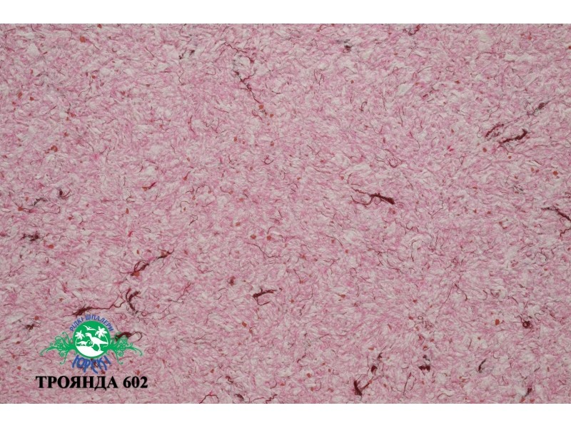 Жидкие обои Юрски Роза 602 Малиновый