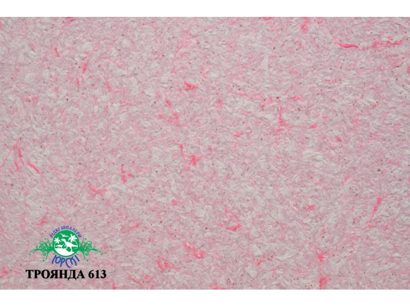 Жидкие обои Юрски Роза 613 Розовый