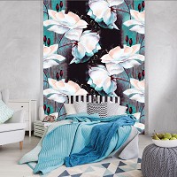 Флизелиновые фотообои 184x254 см цветочный узор из белых роз (10031V4A)+клей - вид 5 миниатюра