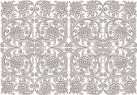 Цветы флизелиновые фотообои 254x184 см Абстракция Орнаменты Барельеф Дерево Бохо (10065V4)+клей - вид 1 миниатюра