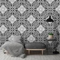 Флизелиновые фотообои на стену 416x290 см Мозаика под плитку с узорами (10106VEXXXXL) +клей