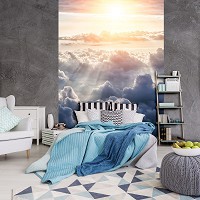 Флизелиновые фотообои 206x275 см Небо - Солнце над облаками (10109VEA)+клей - вид 7 миниатюра