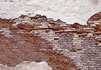 Флізелінові фотошпалери у стилі лофт Пошарпана стара цегляна стіна (10182V)+клей - вид 1 мініатюра