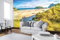 Океан пляж флизелиновые 3д фотообои 416x290 см Облака над морем (10248VEXXXXL) +клей