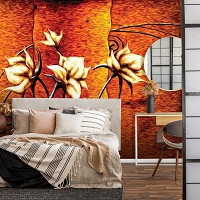 Флизелиновые фотообои в интерьере 312x219 см Искусство Нарисованные Цветы (10304VEXXL)+клей - вид 8 миниатюра