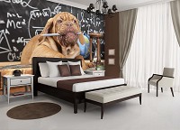 Забавные животные флизелиновые фотообои 416x290 см Собака Щенок (10430VEXXXXL) +клей - вид 6 миниатюра