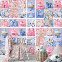 Флизелиновые фотообои на кухню 312x219 см Для детей малышей Сладкое печенье и кексы (10443VEXXL) +клей