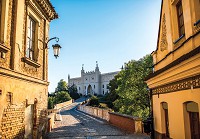 Флізелінові фотошпалери 3Д вулиця Польське місто Люблін (10506V)+клей - вид 1 мініатюра