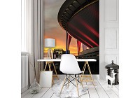 Флизелиновые фотообои 184x254 см Катовице - польский город (10618V4A)+клей