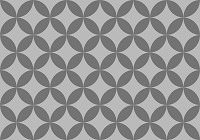 Флизелиновые фотообои в зал 416x290 см Серые круги (10691VEXXXXL) +клей - вид 1 миниатюра