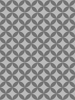 Повторяющийся узор на флизелиновых фото обоях Абстрактная геометрическая мозаика 184x254 см Серые круги (10691V4A)+клей - вид 1 миниатюра
