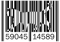 Абстракції флізелінові фотошпалери на стіні 416x290 см Котячий штрих-код (10695VEXXXXL) +клей - вид 1 мініатюра