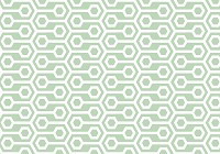 Флізелінові фотошпалери абстракція 416x290 см Білі стільники на зеленому тлі (10697VEXXXXL) +клей - вид 1 мініатюра