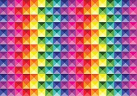 Флізелінові фотошпалери з геометричним малюнком 416x290 см Барвисті блоки (10721VEXXXXL) +клей - вид 1 мініатюра