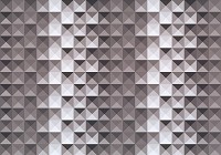 Флизелиновые фотообои клетка в интерьере 416x254 см Серые блоки (10722VEXXXL) +клей - вид 1 миниатюра