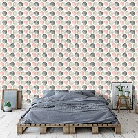 Популярные флизелиновые фотообои 416x290 см Мозаика узор из кругов (10734VEXXXXL) +клей