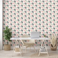 Флизелиновые фотообои под плитку фото Мозаика узор из кругов (10734V)+клей