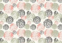 Геометрія на флізелінових фото шпалерах 368x280 см Мозаїка візерунок з куль (10735V10) +клей - вид 1 мініатюра