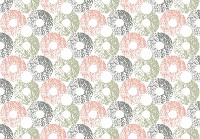 Флизелиновые фотообои абстрактные 460x300 см Мозаика узор из красочных шаров (10737V12) +клей - вид 1 миниатюра