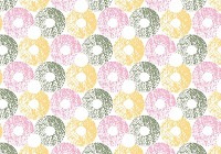 Флизелиновые фотообои абстрактные Узор мозаика из красочных шаров (10738V)+клей - вид 1 миниатюра