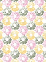 Геометрія на флізелінових фото шпалерах 184x254 см Візерунок мозаїка з барвистих куль (10738V4A)+клей - вид 1 мініатюра