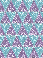 Флізелінові фотошпалери під плитку 206x275 см Мозаїка візерунок з синіх трикутників (10744VEA)+клей - вид 1 мініатюра