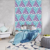 Флизелиновые фотообои под плитку 206x275 см Узор Мозаика из синих треугольников (10744VEA)+клей