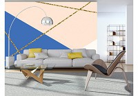 Красивые флизелиновые фотообои абстракция 520x318 см Геометрический узор (10779VEXXXXXL) +клей