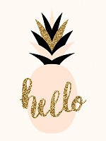 Надписи флизелиновые фотообои 206x275 см Ананас (10780VEA)+клей - вид 1 миниатюра