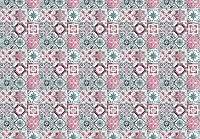 Флізелінові фотошпалери геометрія 368x254 см Декоративна мозаїка під плитку (10786V8) +клей - вид 1 мініатюра