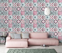 Флизелиновые фотообои геометрия 460x300 см Декоративная мозаика под плитку (10786V12) +клей