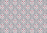 Флізелінові фотошпалери геометрія 254x184 см Сучасний візерунок під плитку (10806V4)+клей - вид 1 мініатюра