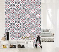 Популярні флізелінові фотошпалери 206x275 см Сучасний візерунок під плитку (10806VEA)+клей - вид 5 мініатюра