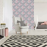 Флизелиновые фотообои абстракция 184x254 см Современный узор под плитку (10806V4A)+клей