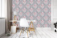 Флізелінові фотошпалери геометрія 254x184 см Сучасний візерунок під плитку (10806V4)+клей - вид 5 мініатюра