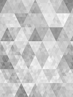 Абстрактные флизелиновые фотообои на стену 184x254 см Узор из серых треугольников (10834V4A)+клей - вид 1 миниатюра