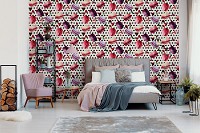 Флизелиновые фотообои на кухню 416x254 см Узор из печенья (10871VEXXXL) +клей