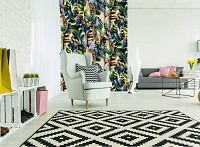 Флизелиновые фотообои с птицами 184x254 см Красивые разноцветные перья (10922V4A)+клей - вид 1 миниатюра