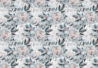 Фото шпалери квіти 368x254 см Троянди і квіти бузку 10936P8+клей - вид 1 мініатюра