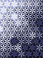 Красивые флизелиновые фотообои абстракция 206x275 см Мозаика из ромбов (10939VEA)+клей - вид 1 миниатюра