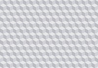 Флізелінові фотошпалери 3д фото 520x318 см Мозаїка із сірих кубиків (10940VEXXXXXL) +клей - вид 1 мініатюра